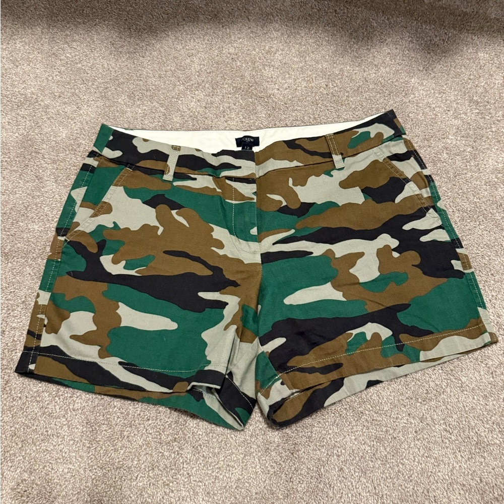 J Crew Camo Shorts